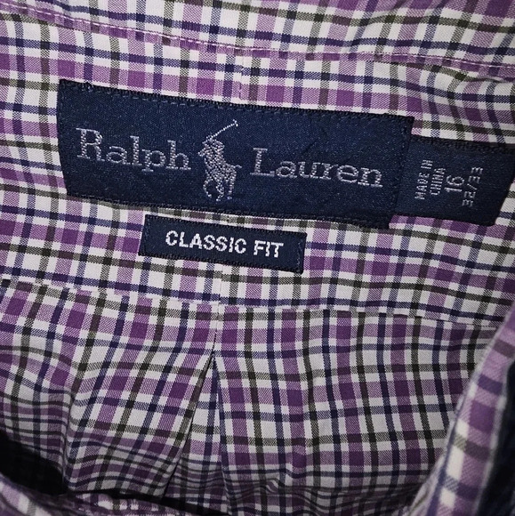Polo Ralph Lauren Embroidered Logo Classic Fit Button Down Shirt - Picture 7 of 8